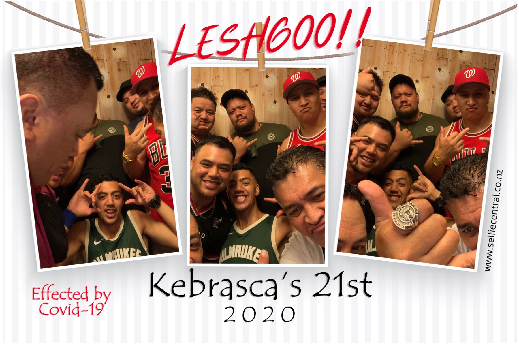 Kebrasca's 21st | View more photos from the event at gallery.photobooth.co.nz/u/SelfieCentral/Kebrascas-21st